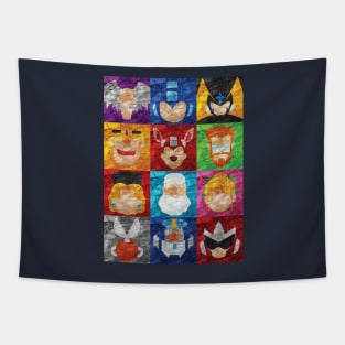 Mega Man Pop Art Tapestry