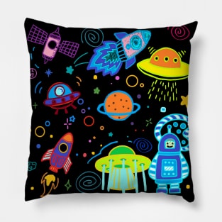 space travel Pillow