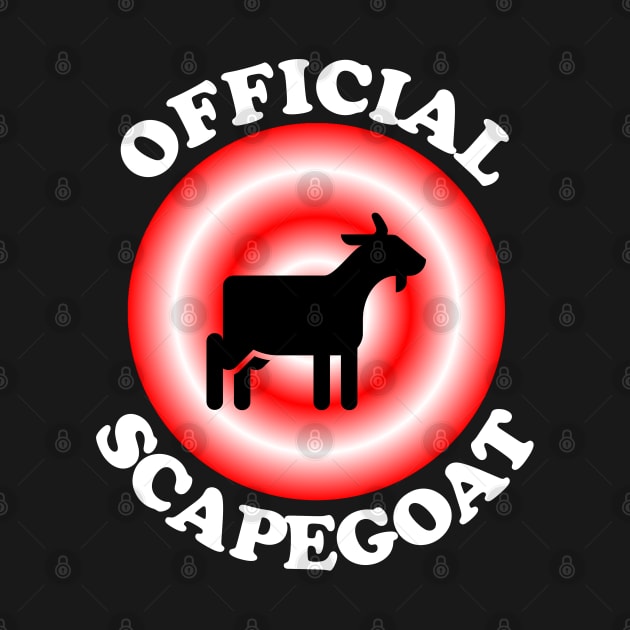 Official Scapegoat by yayor