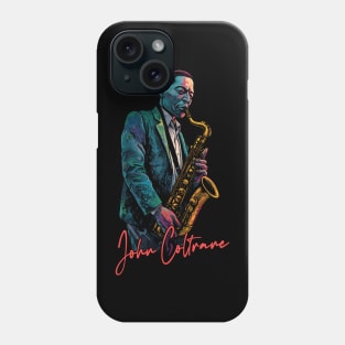 John Coltrane - Retro Jazz Music Fan Design Phone Case