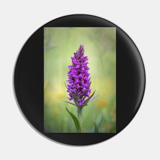 Northern Marsh Orchid Pin