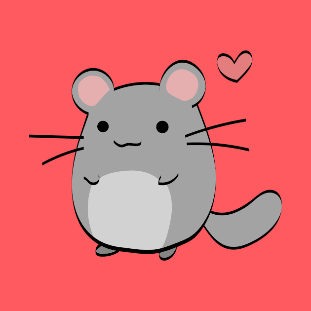 A Little Chinchilla Friend by sesame doodles