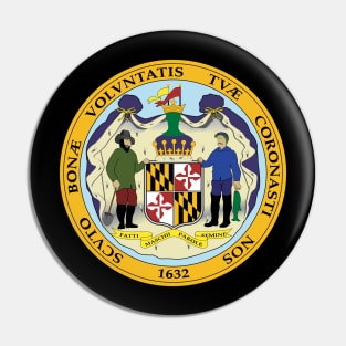 Seal of Maryland Pin