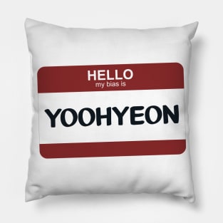 My Bias is Yoohyeon Pillow