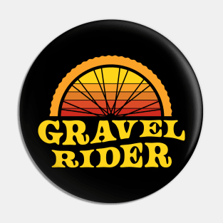 Gravel Rider Pin