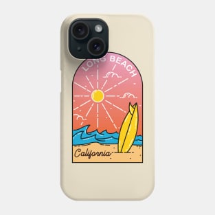 Long Beach California Phone Case