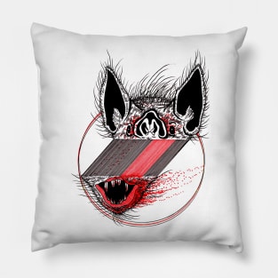 Crazed Bat Pillow