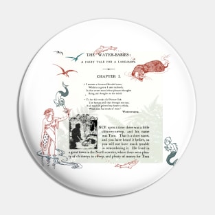 Charles Kingsley :The Water Babies Collage Pin