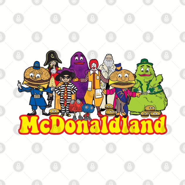 McDonaldland by Chewbaccadoll