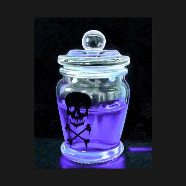 Deadly doxycide poison potion by LukjanovArt