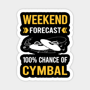 Weekend Forecast Cymbals Cymbal Magnet