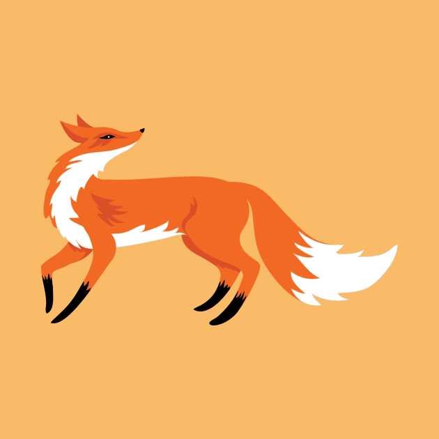 Curious Fox by SWON Design