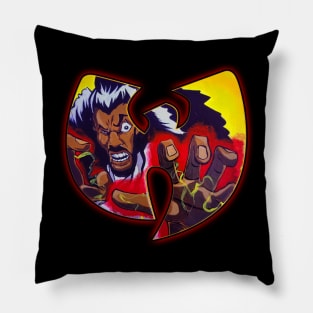 sho nuff in action Pillow