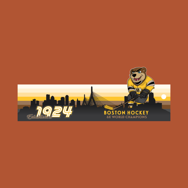 Bruins - 2019 Boston Champion Series Mascot Graphic by bkumm66