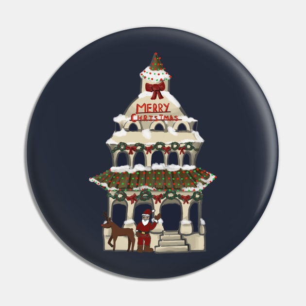 Christmas Town Gazebo Pin by BrittaniRose