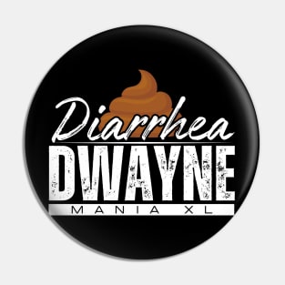 The Rock Funny Diarrhea Dwayne Merch WWE Dwayne The Rock Johnson Diarrhea Dwayne Merch Cody Rhodes Wrestlemania XL Merch Pin