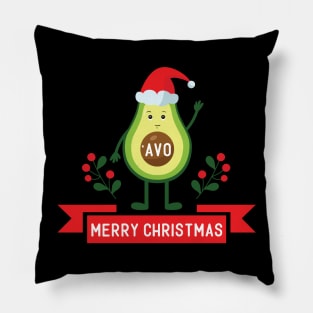 Avo Merry Christmas Pillow