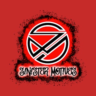 Sinister Motives logo red T-Shirt