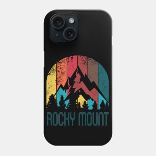 Retro City of Rocky Mount T Shirt for Men Women and Kids Phone Case