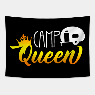 Camping Queen Tapestry