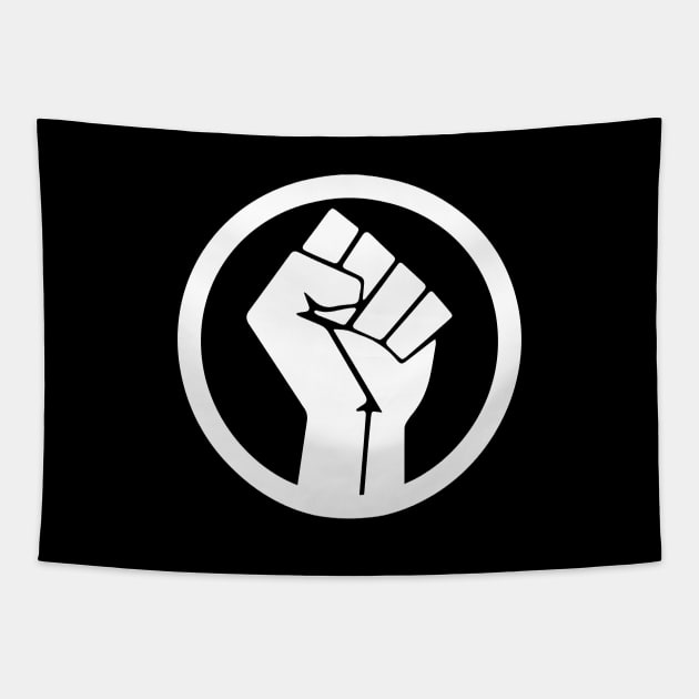 Black Power Fist, black lives matter, black history Tapestry by UrbanLifeApparel