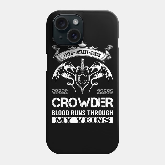 CROWDER Phone Case by Linets