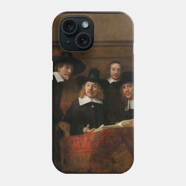 Rembrandt- The Sampling Officials Phone Case by SybaDesign