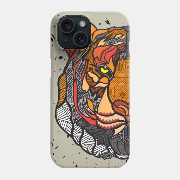 TIGER Phone Case by theofficialdb