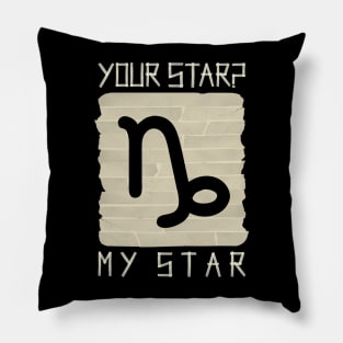 Capricorn My Star Pillow