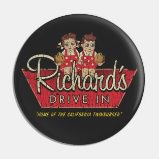 Richard's Drive-In 1949 Pin