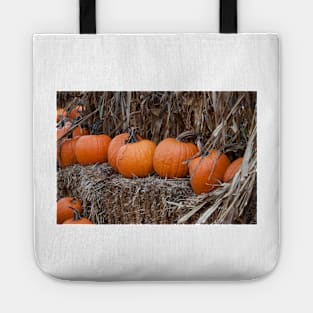 Pumpkins in a Row Tote