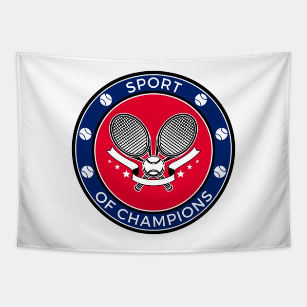 US Open Sport Of Champions Tennis Tapestry by TopTennisMerch
