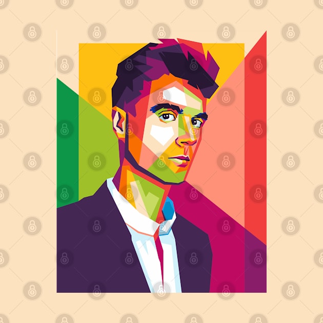 david byrne wpap by cool pop art house