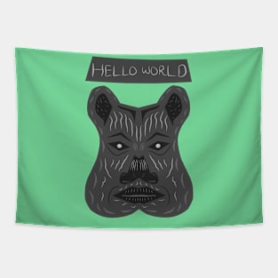 "Hello World, Wild Spirit" Tapestry