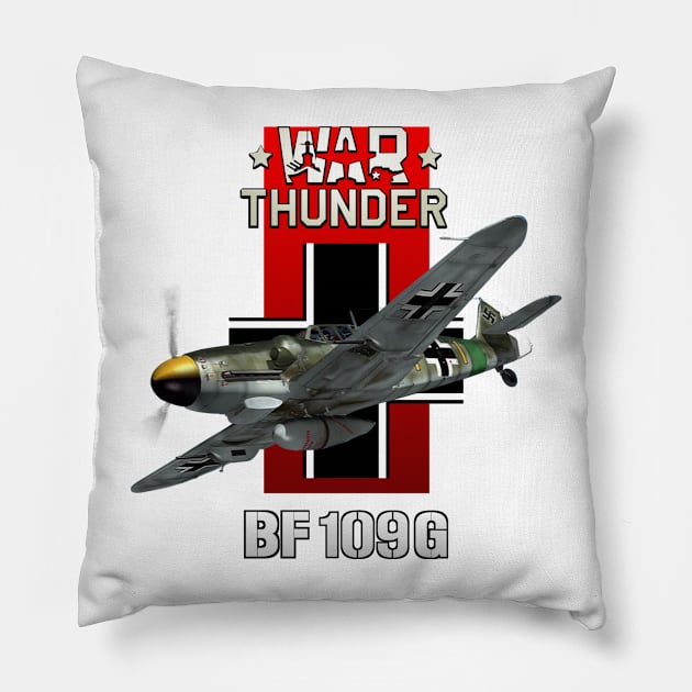 Messerschmitt Bf-109G Pillow by MilMerchant