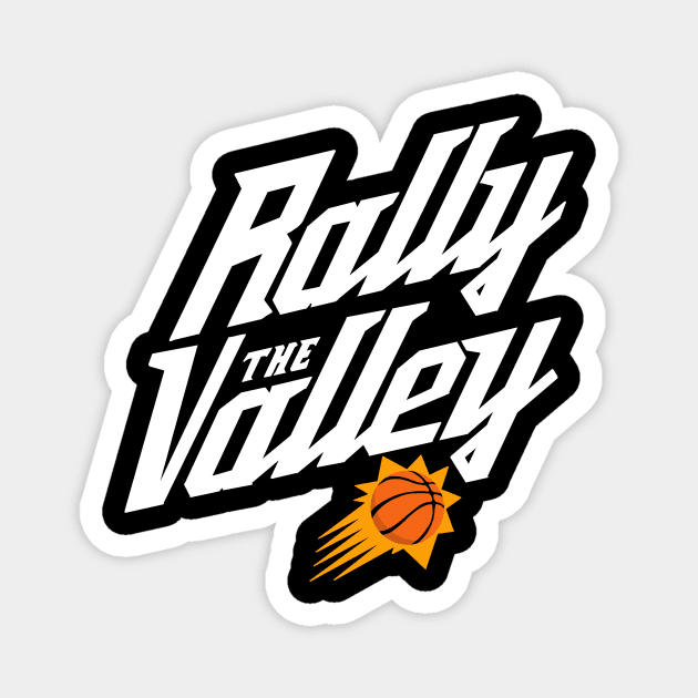 rally the valley Magnet by guyfawkes.art