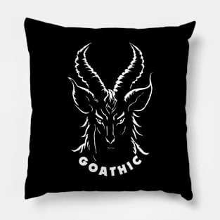 Goathic | Satanic Goat Pillow