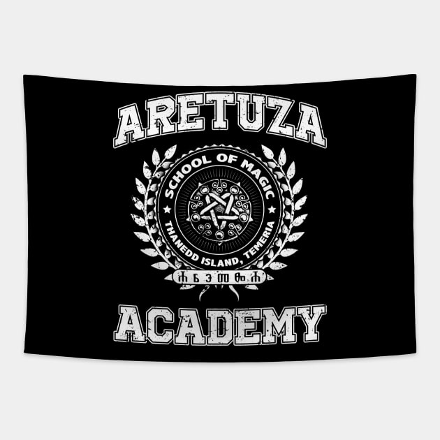 Aretuza Academy Witcher Magic School Tapestry by Designwolf