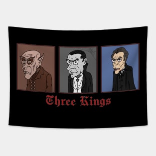 Dracula Triptych (Three Kings) Tapestry