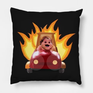 Baby Sinclair In His Car Pillow
