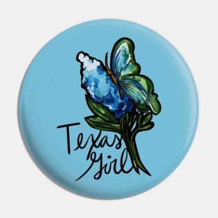 Texas Girl Pin