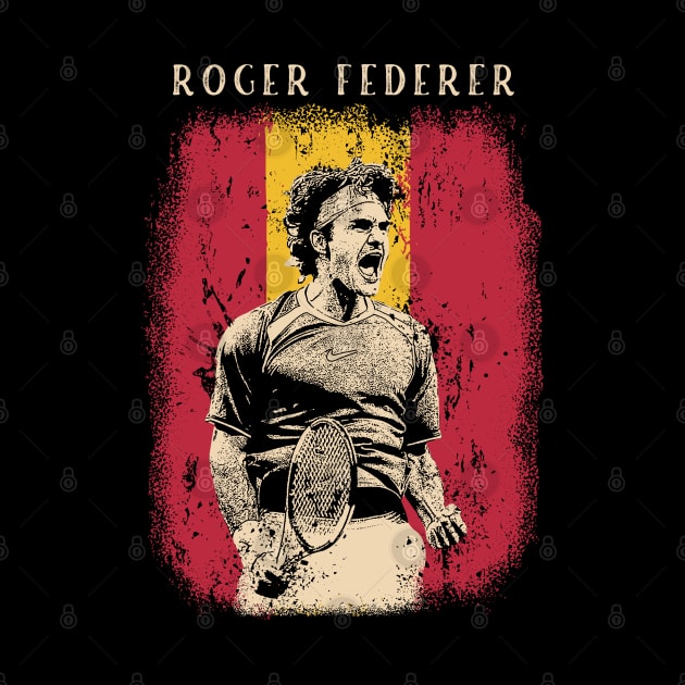 Roger Federer by Yopi