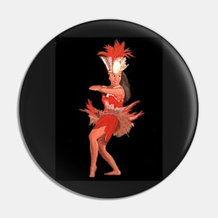 Polynesian Dancer Pin