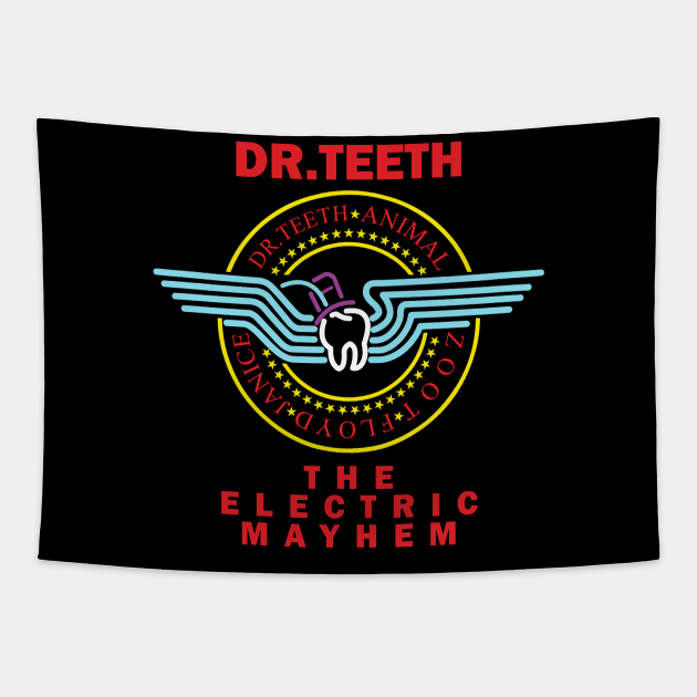 Dr Teeth and The Electric Mayhem old school Tapestry by Realthereds