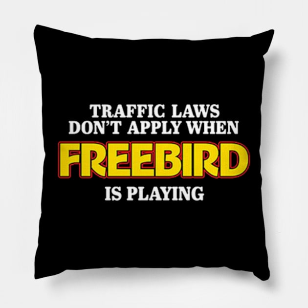 Traffic Laws Pillow by AdoreedArtist