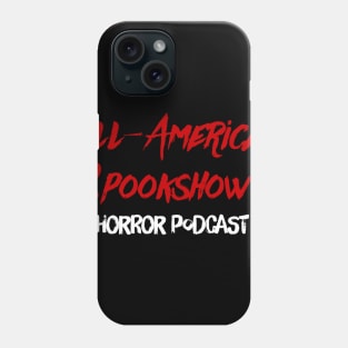 All-American Spookshow Horror Podcast 2021 Logo Phone Case