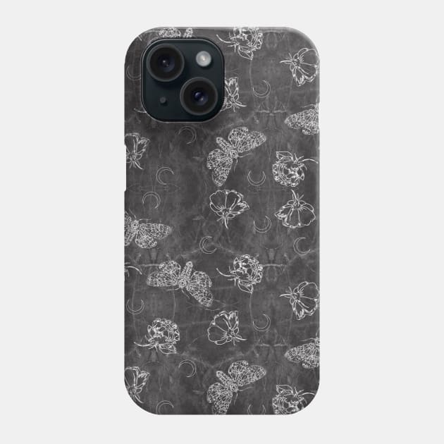 moon moth Phone Case by MoonstoneandMyth