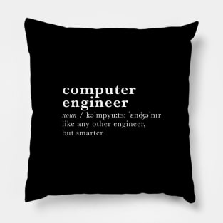 Computer engineer - dictionary definition Pillow