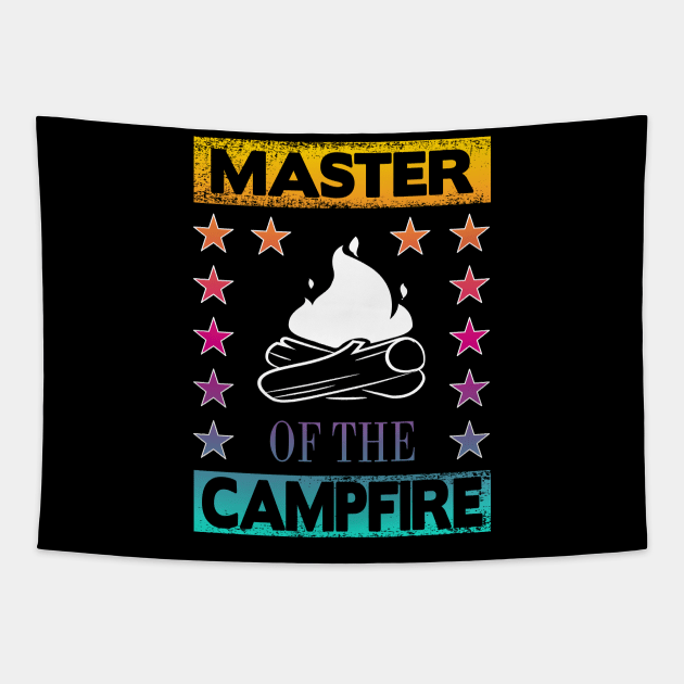 Master of the Campfire Tapestry by FromBerlinGift