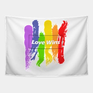 Love Wins Tapestry